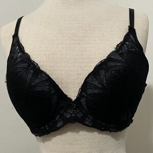 Kathy Ireland Intimates Lace Boho Padded Bra Women Size 38C